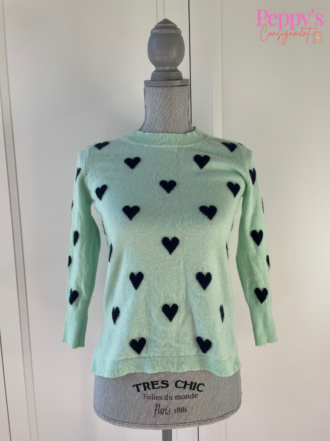 J.Crew Hearts Cashmere Sweater Size XS