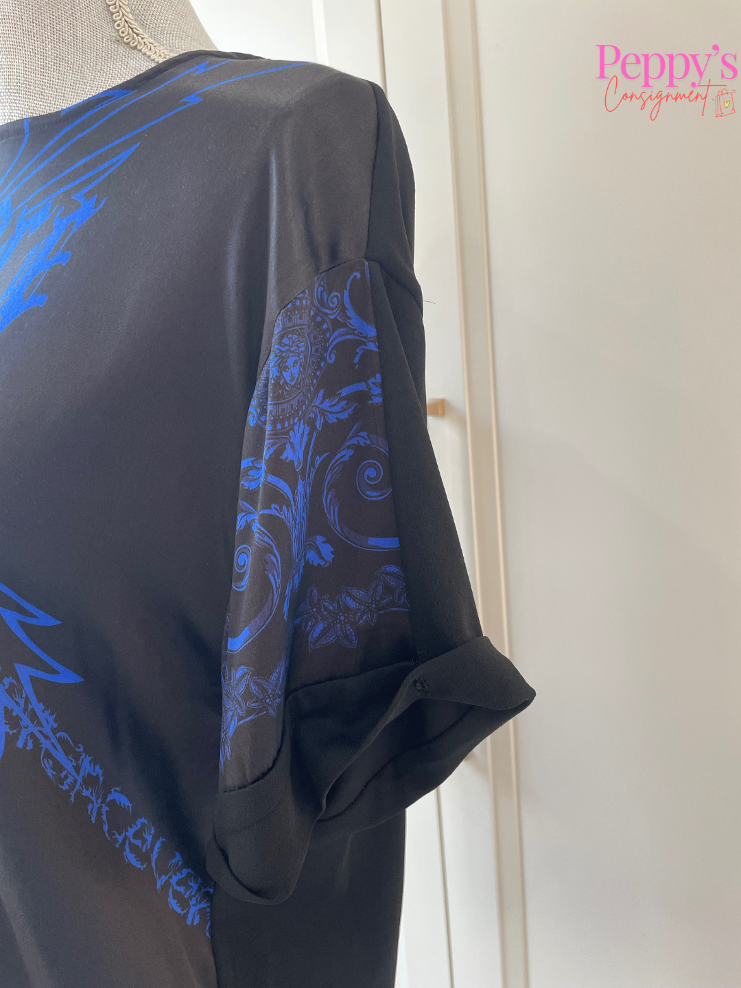 Versace Silk Blouse Size 42