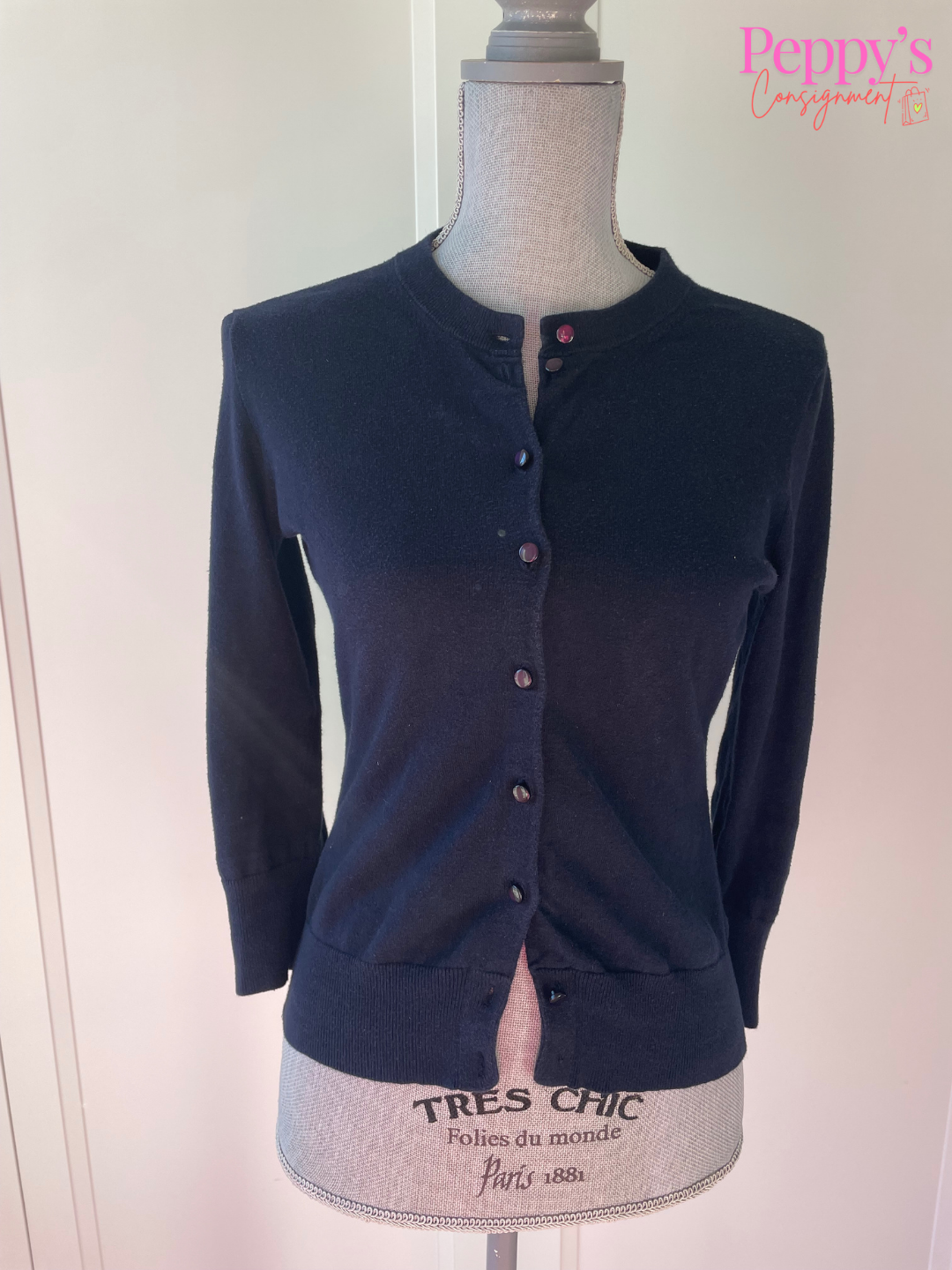 J.Crew Navy Cardigan Size S