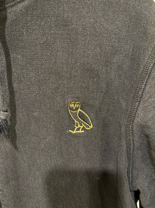 OVO Black Heavyweight Zip up Size M