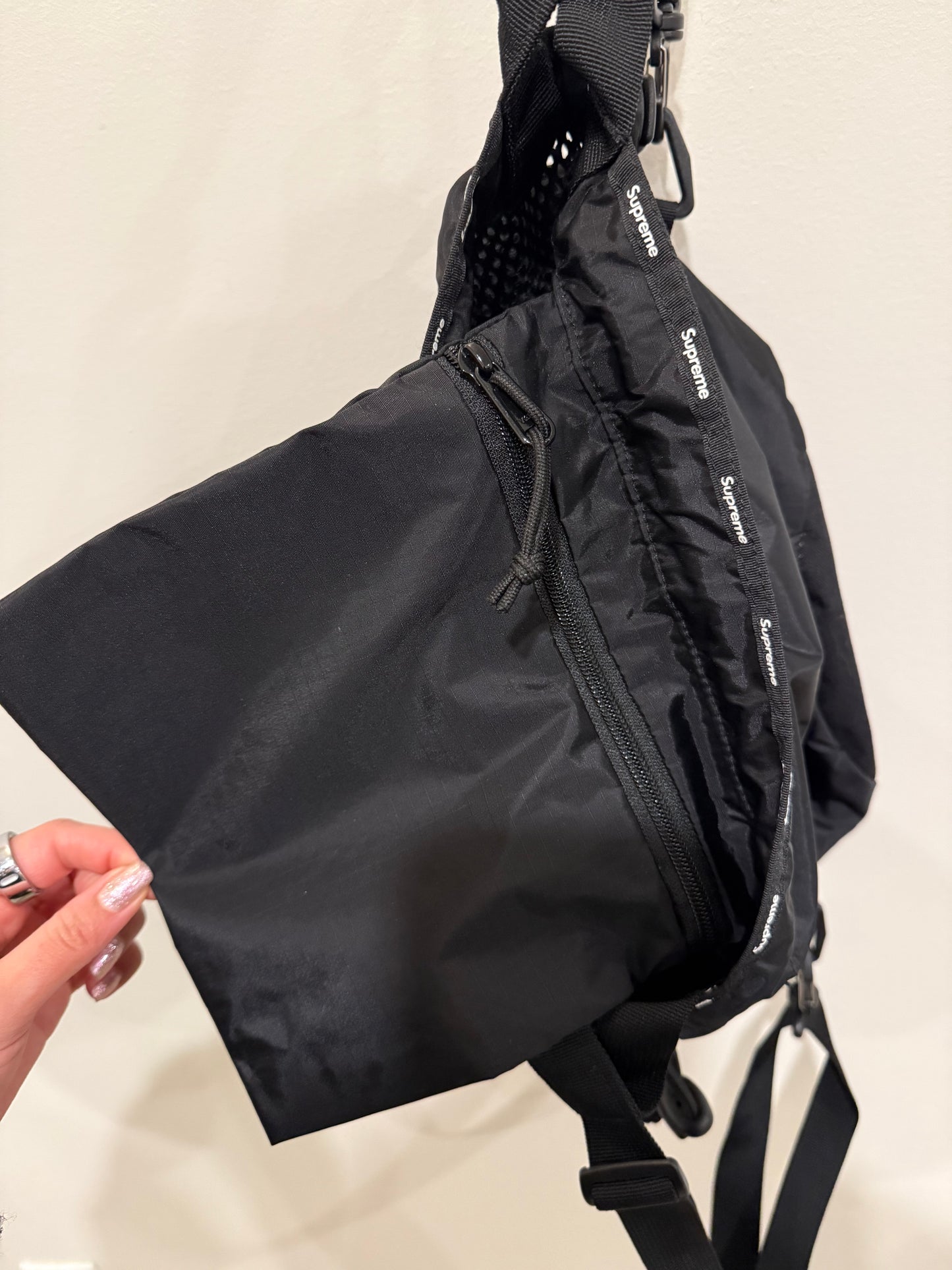 Supreme Mesh Sling Bag