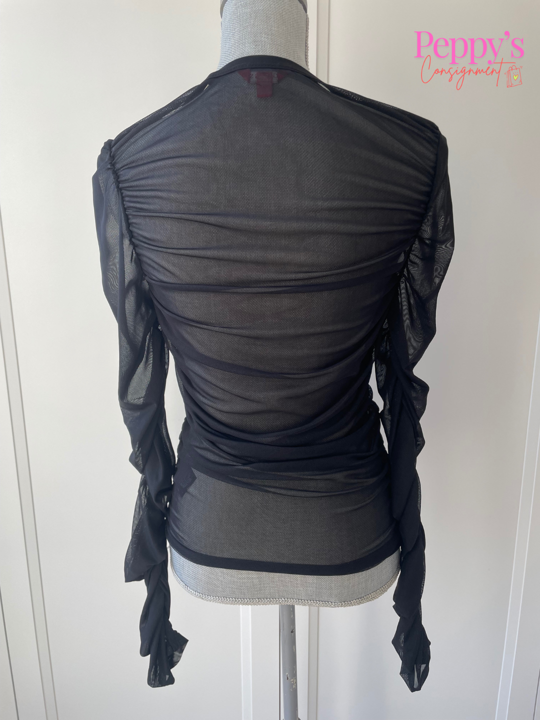 Guess Sheer Top Size S