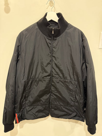 Prada Nylon Bomber with Removable Shell Size IT 52