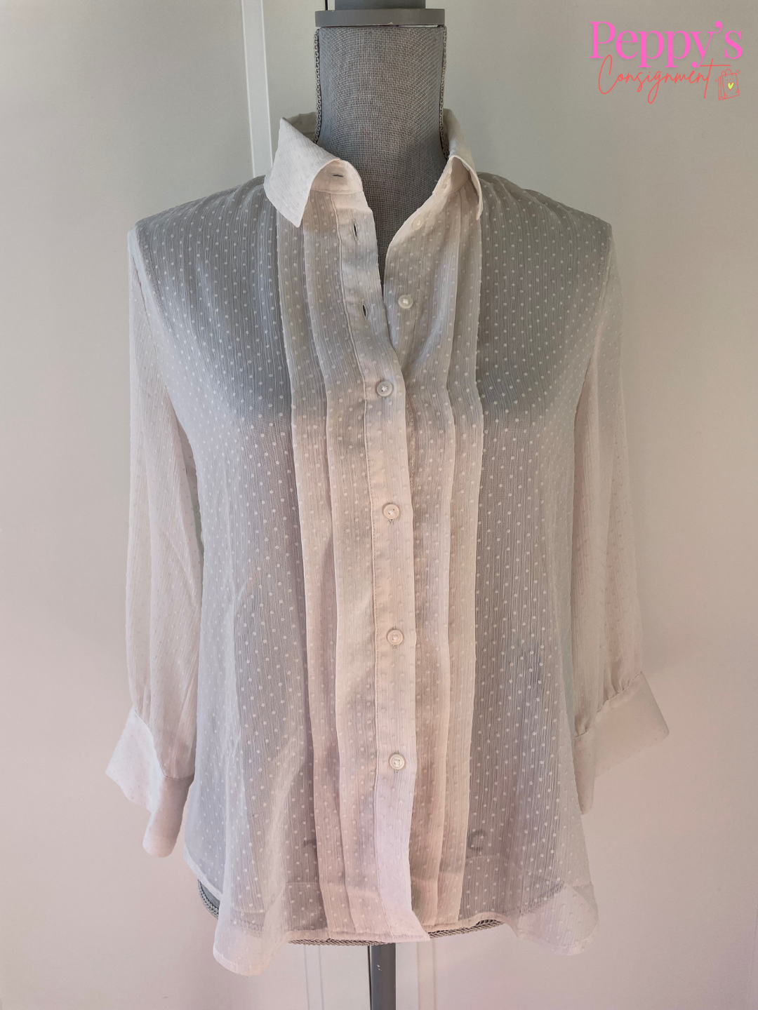 Banana Republic Polka Dot Blouse