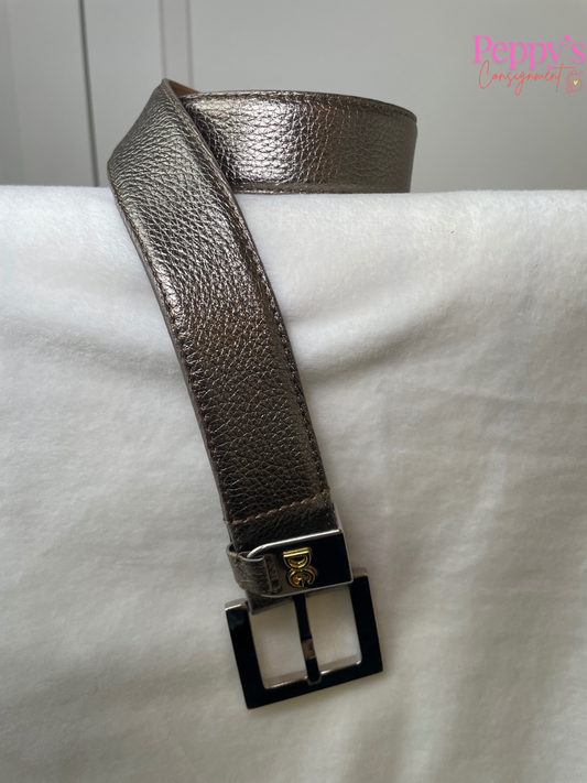 Dolce and Gabbana Metallic Belt