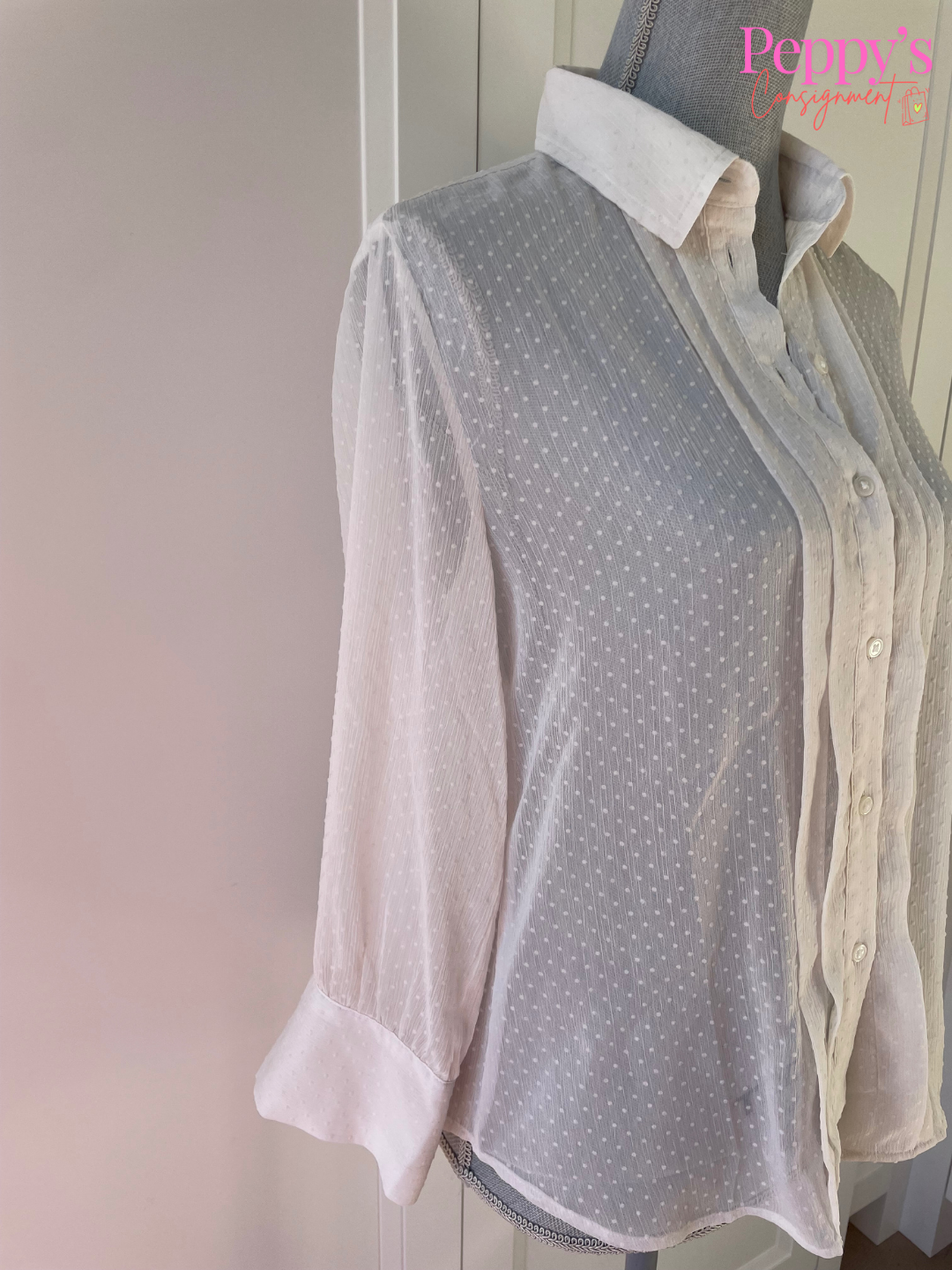 Banana Republic Polka Dot Blouse