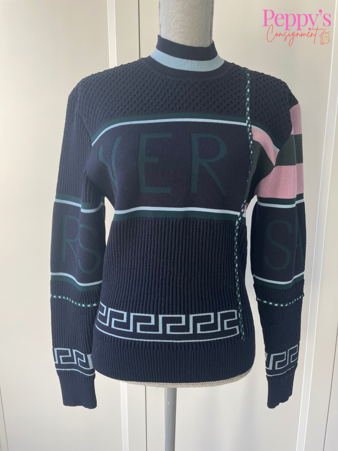 Versace Thick Knit Sweater