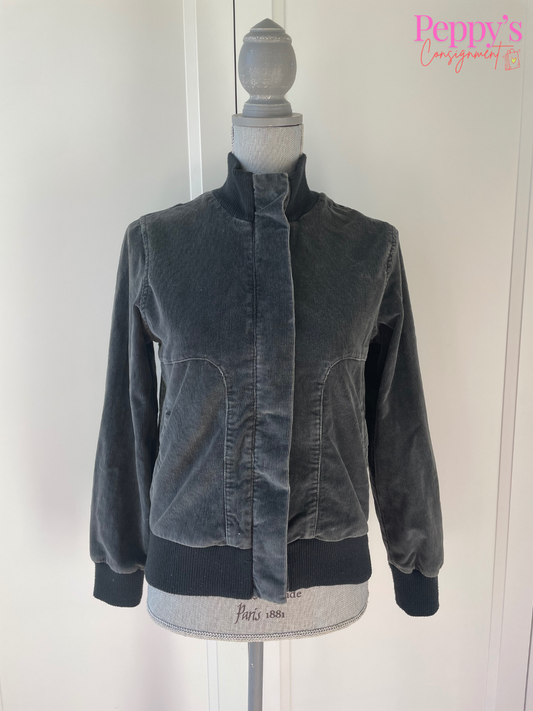 Grey Bomber Jacket