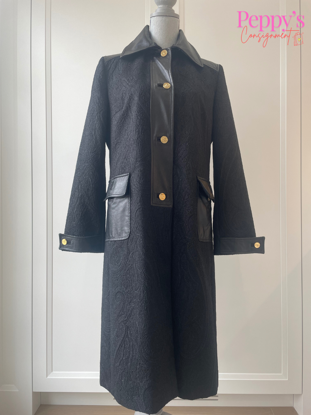 Dolce & Gabbana Black Coat