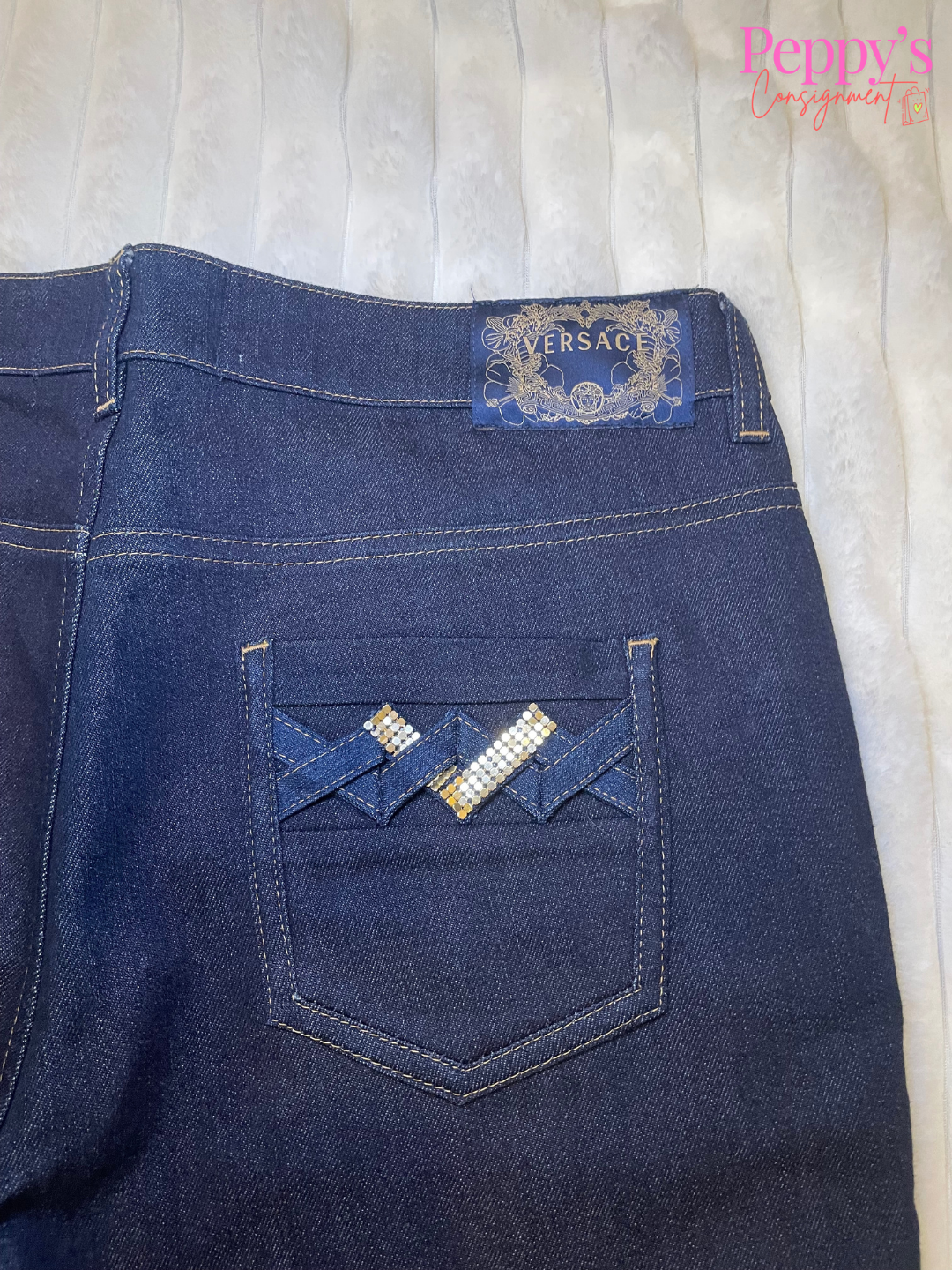 Versace Dark Wash Jeans