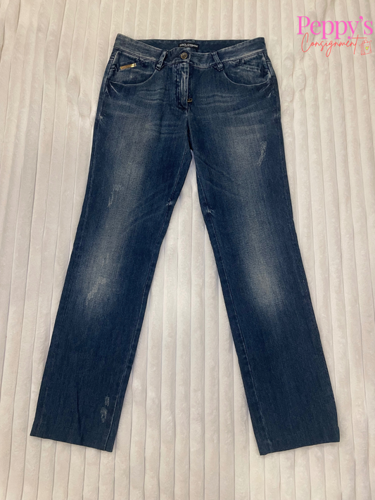 Dolce and Gabbana Blue Jeans