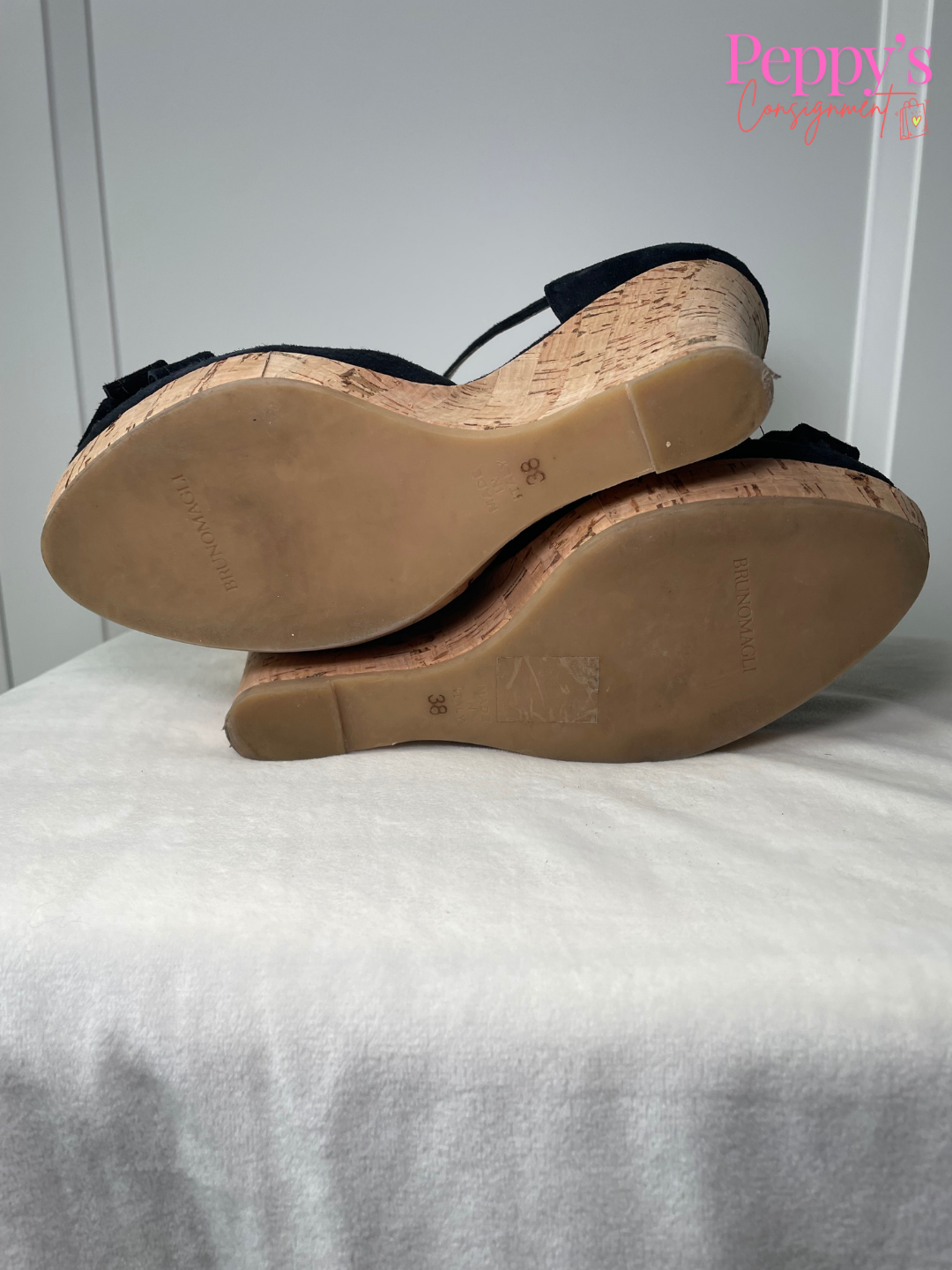 Bruno Magli Cork Wedges