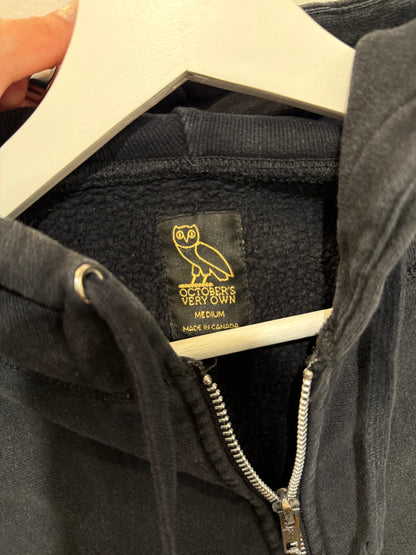 OVO Black Heavyweight Zip up Size M