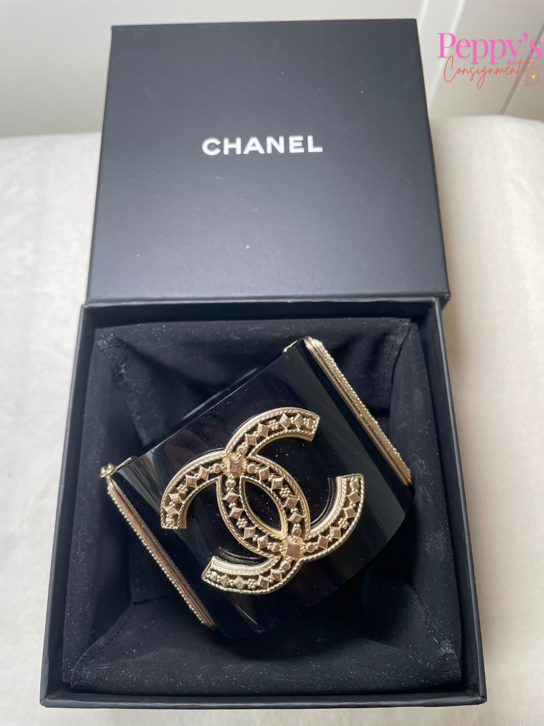 Chanel Resin Cuff