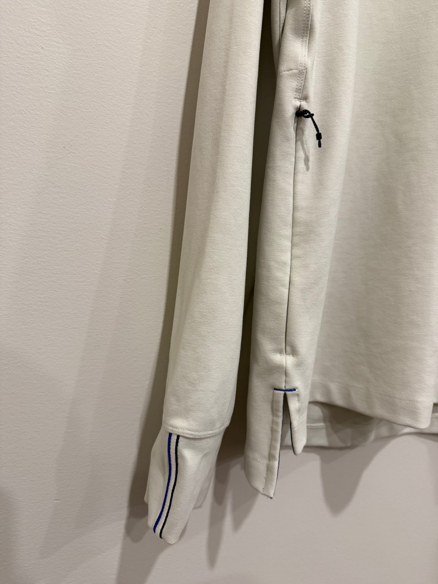 Kit and Ace Off White Quarter Zip Size S