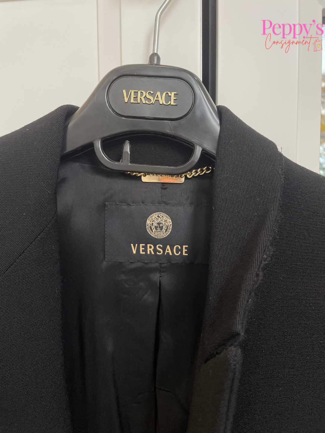 Versace Single Breasted Coat