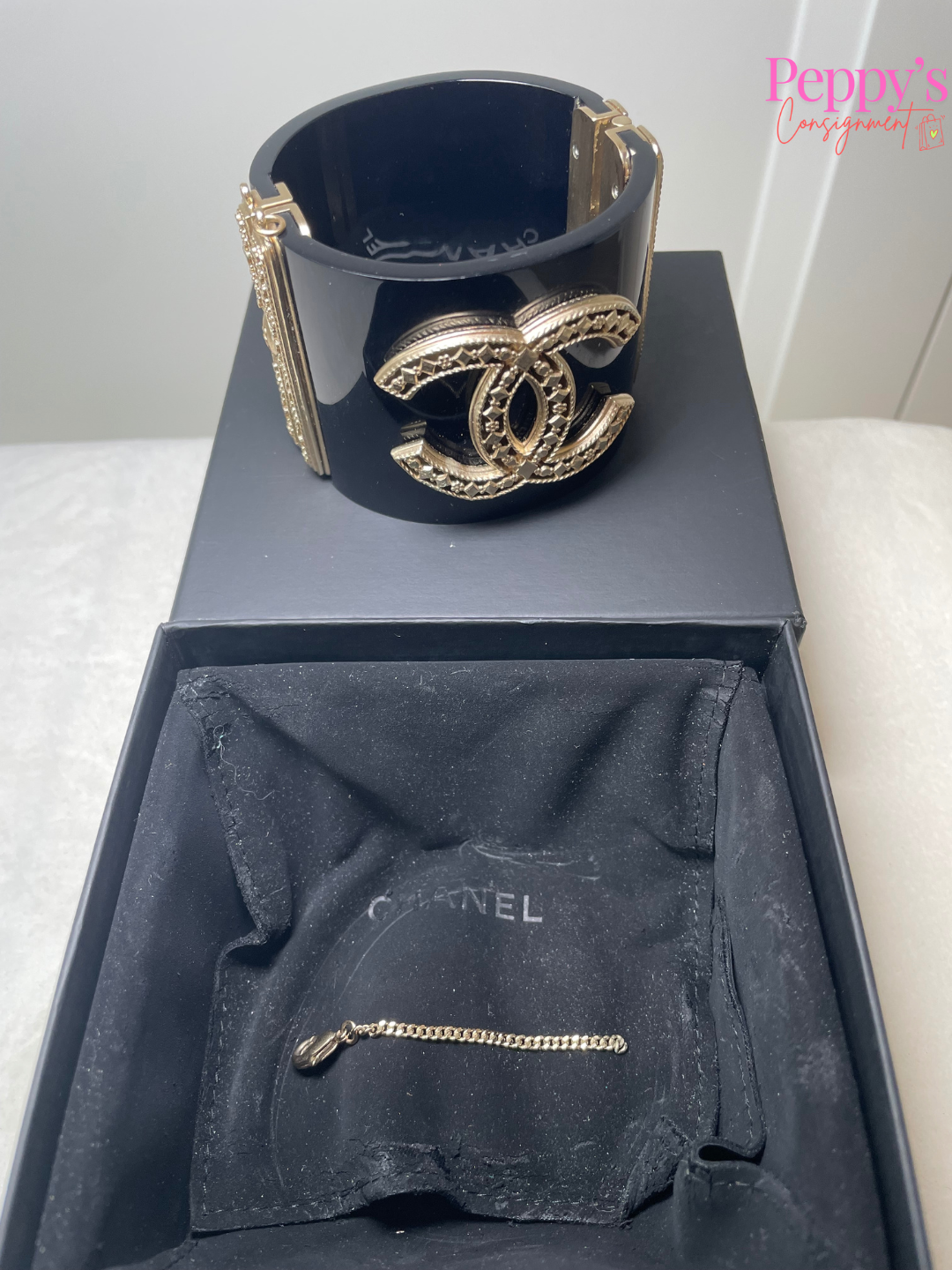 Chanel Resin Cuff