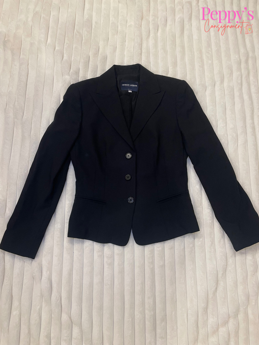 Giorgio Armani Black Suit