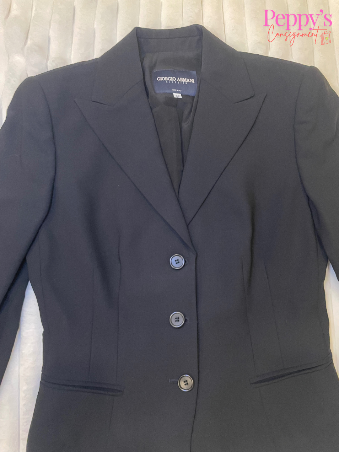 Giorgio Armani Black Suit