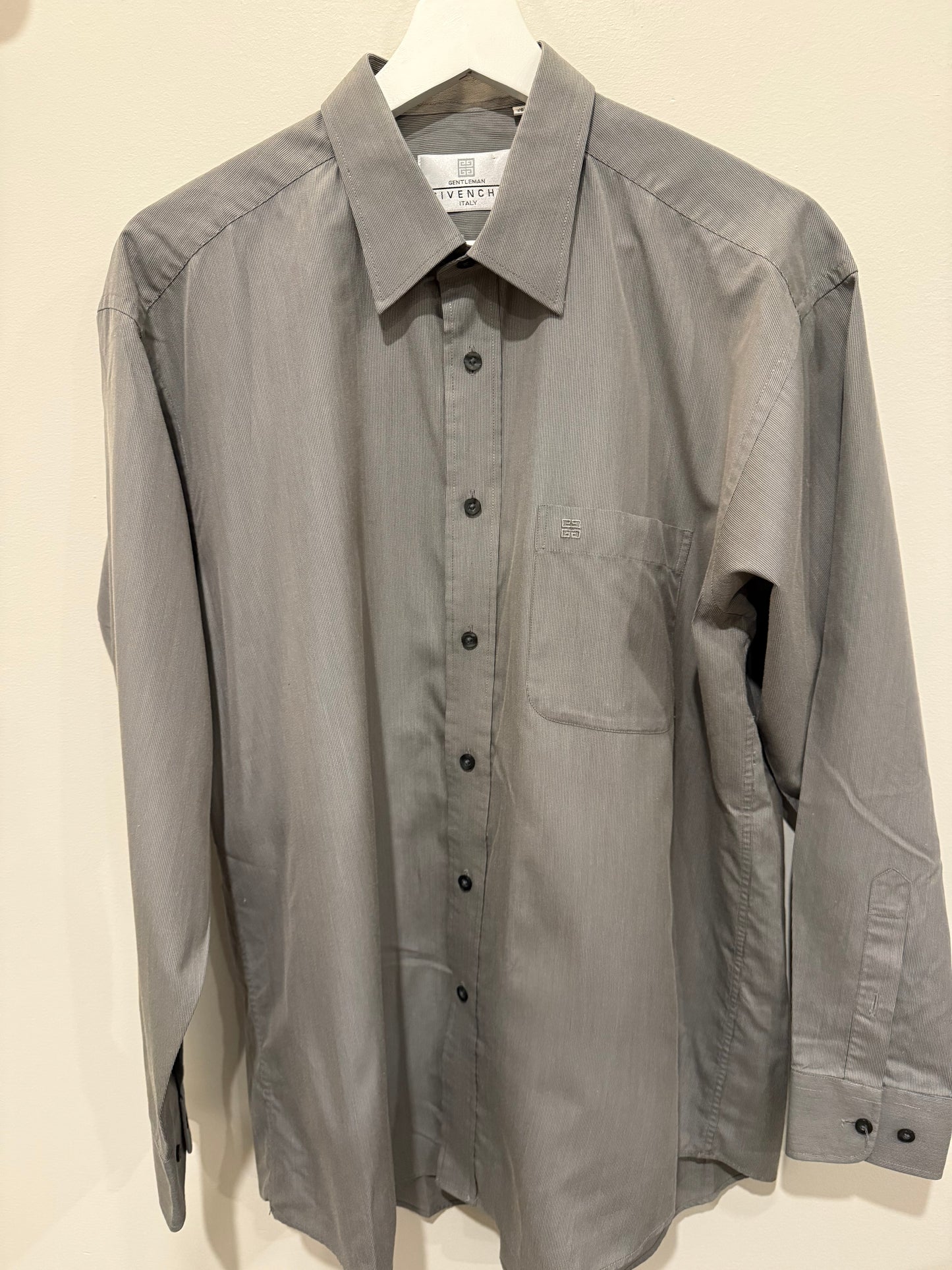 Givenchy Grey Button up Size 16.5