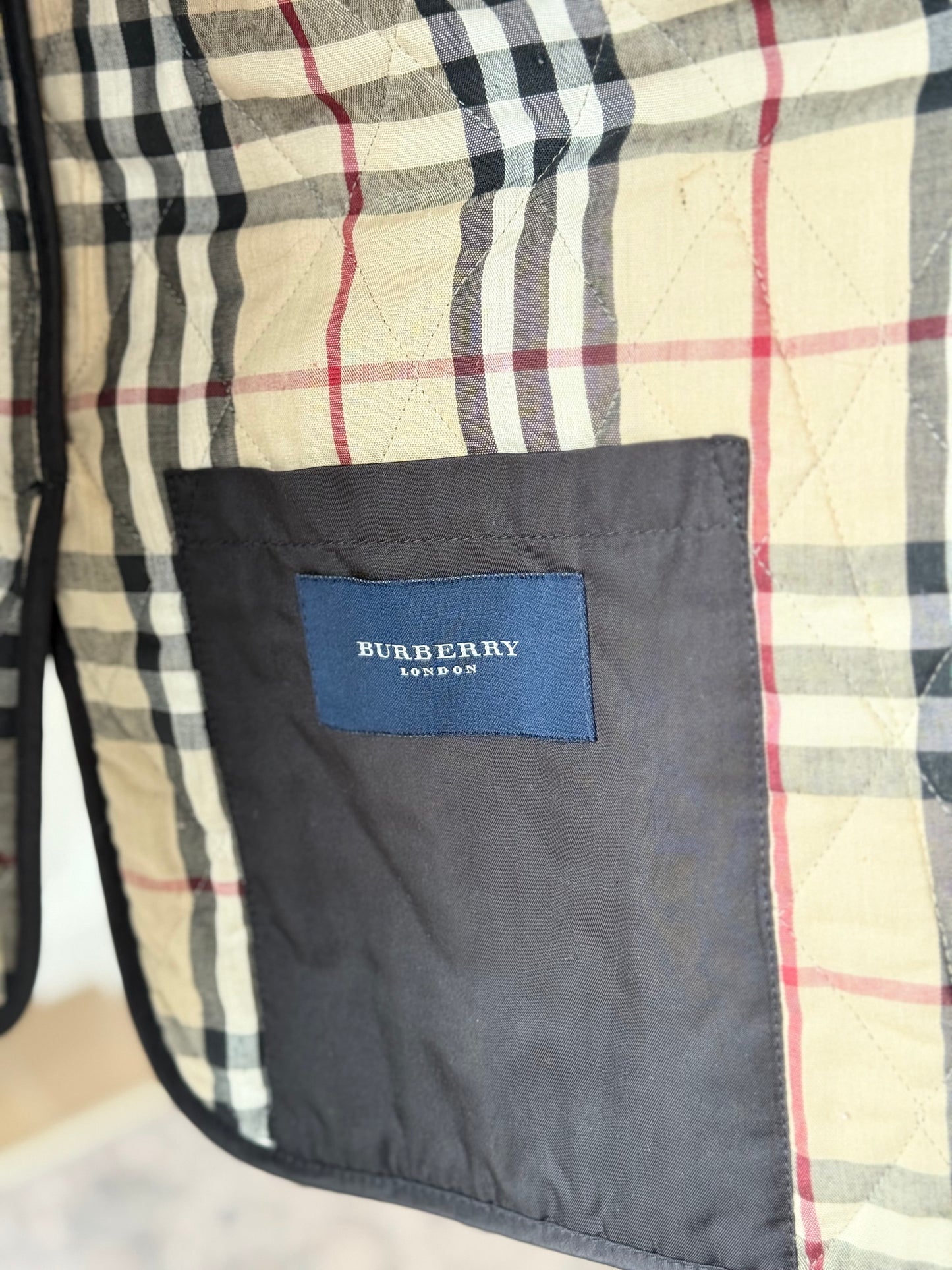 Burberry Utility Quilted Jacket - Size XL