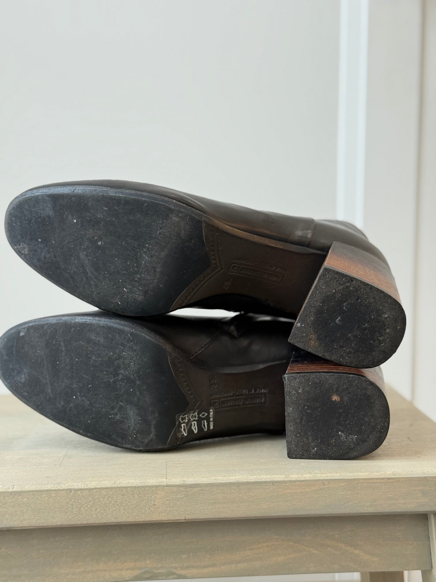 Alberto Fermani Leather Boots – Size 39.5