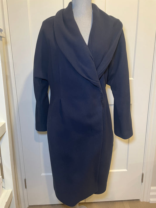 Alexander McQueen Navy Coat