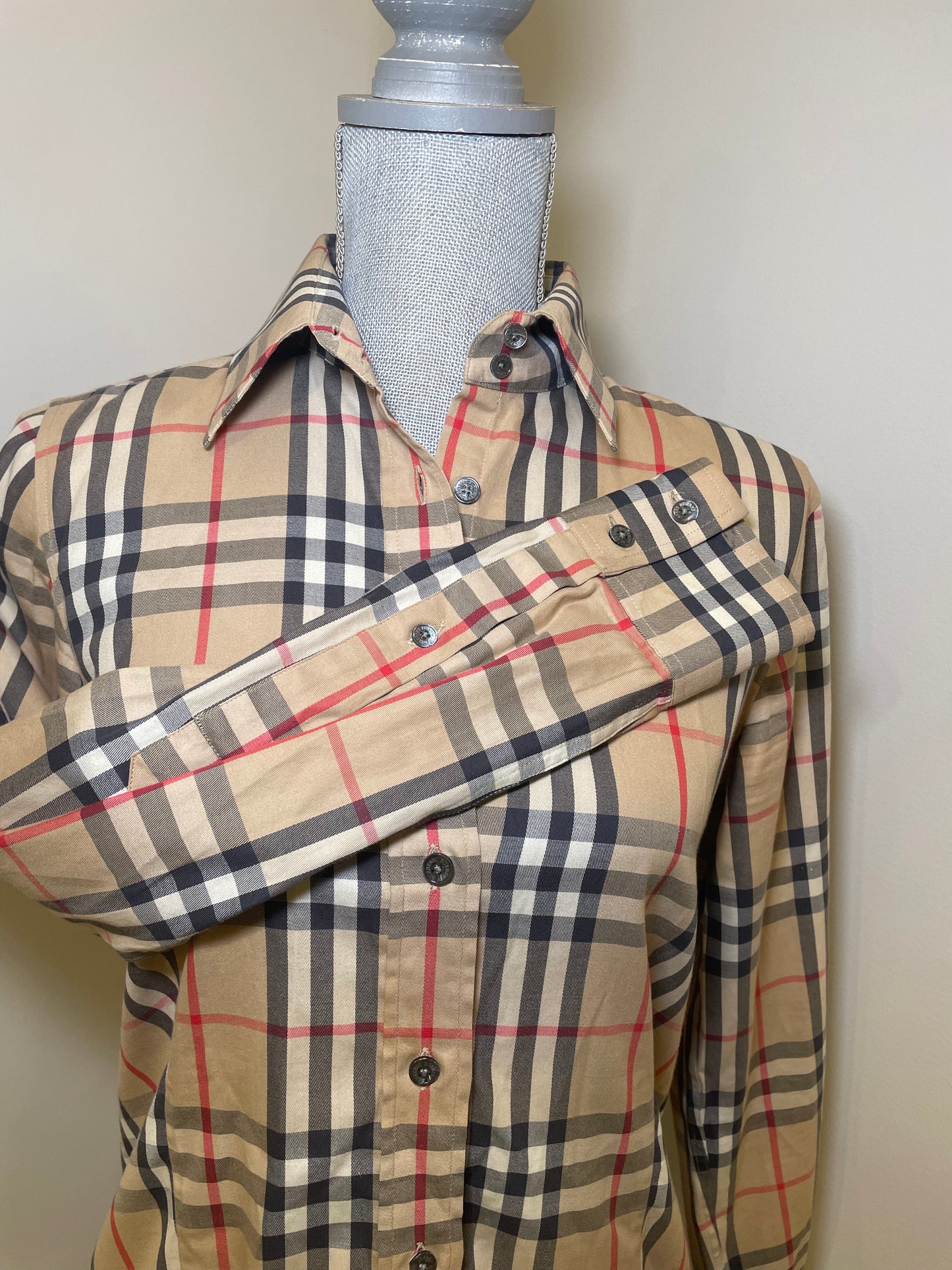 Burberry Check Blouse