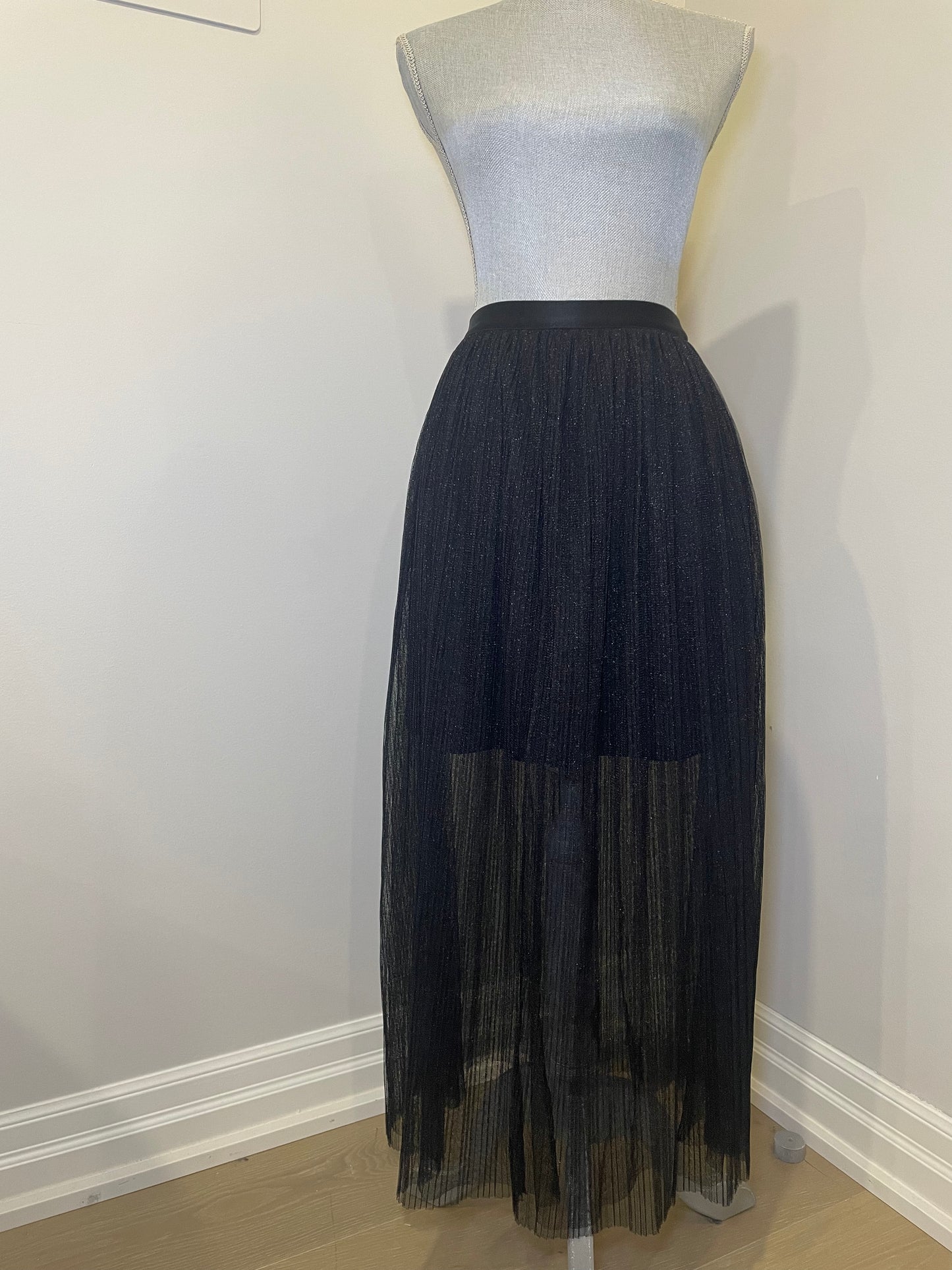 All Saints Shimmer Tulle Skirt