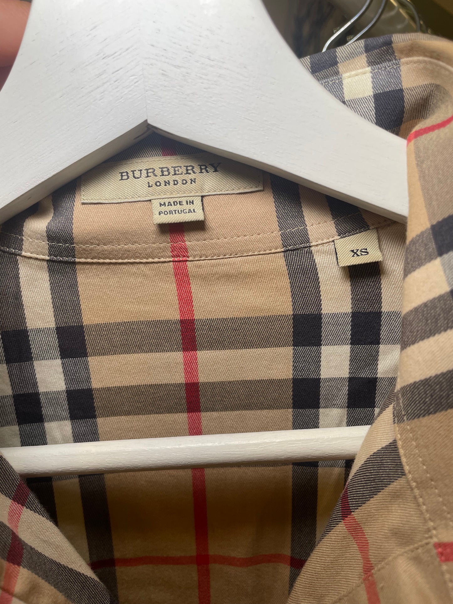 Burberry Check Blouse