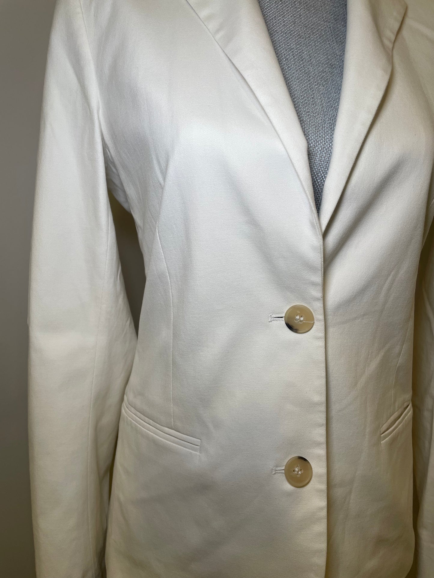 Theory White Blazer